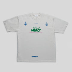 Fire of Mercy White T-shirt