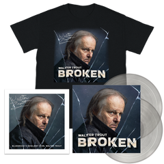 Broken (Double Transparent Vinyl) + T-Shirt + Signed Print