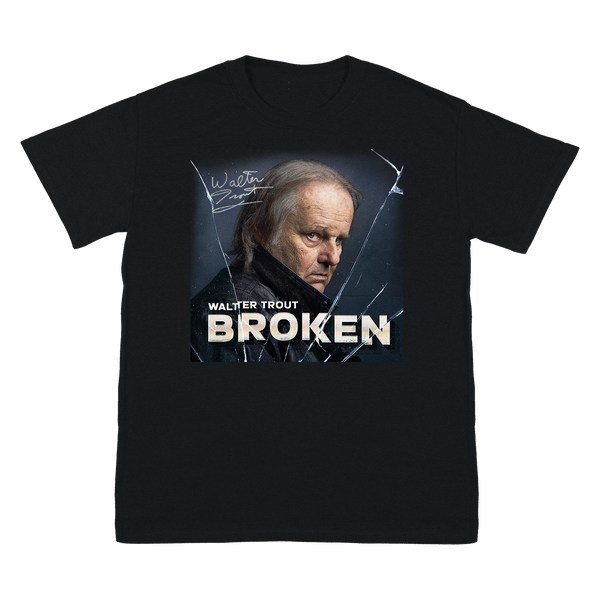Walter Trout - Broken Black T-Shirt